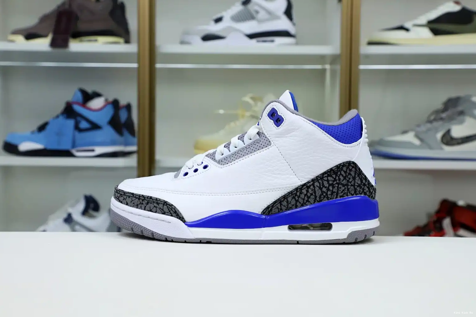 3 Kimikick JORDAN BLUE' RETRO 'RACER AIR 0516